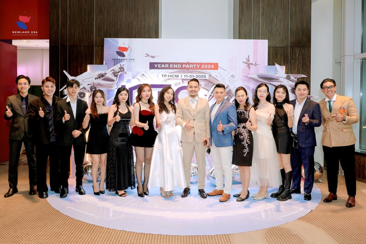 TƯNG BỪNG ĐÊM TIỆC YEAR END PARTY 2024 “NEWLAND USA – INTO THE FUTURE - CÙNG KIẾN TẠO TƯƠNG LAI”