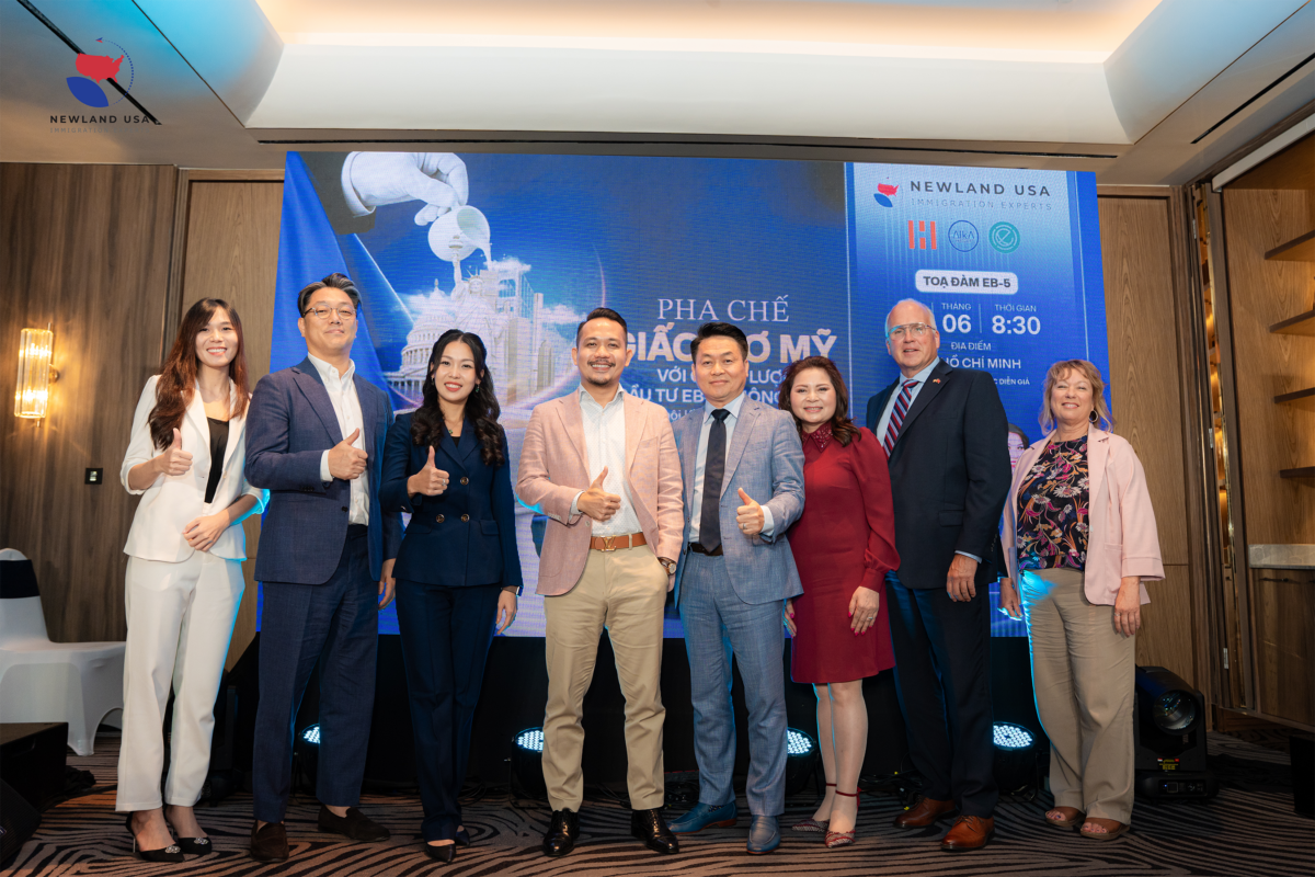 BUỔI TOẠ ĐÀM EB-5: PHA CHẾ GIẤC MƠ MỸ VỚI CHIẾN LƯỢC ĐẦU TƯ EB-5 THÔNG MINH - CƠ HỘI LẤY THẺ XANH TRƯỚC KHI TĂNG GIÁ 5 TRIỆU USD