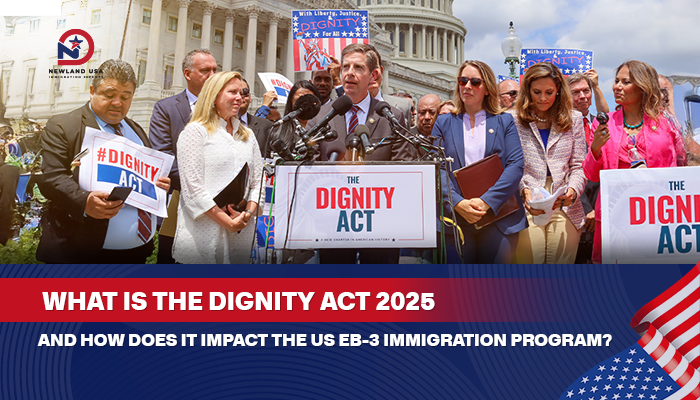 What is the Dignity Act 2025 and how does it impact the U.S. EB3 immigration program?
