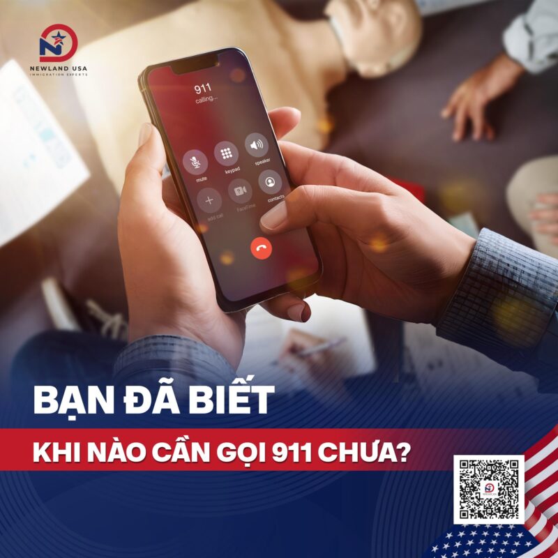 Bạn đã biết khi nào cần gọi 911 chưa?