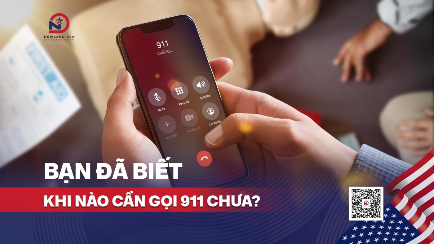 Bạn đã biết khi nào cần gọi 911 chưa?