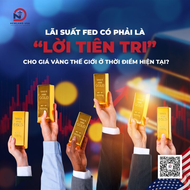 Lãi suất FED có phải là “lời tiên tri” cho giá vàng thế giới ở thời điểm hiện tại? 