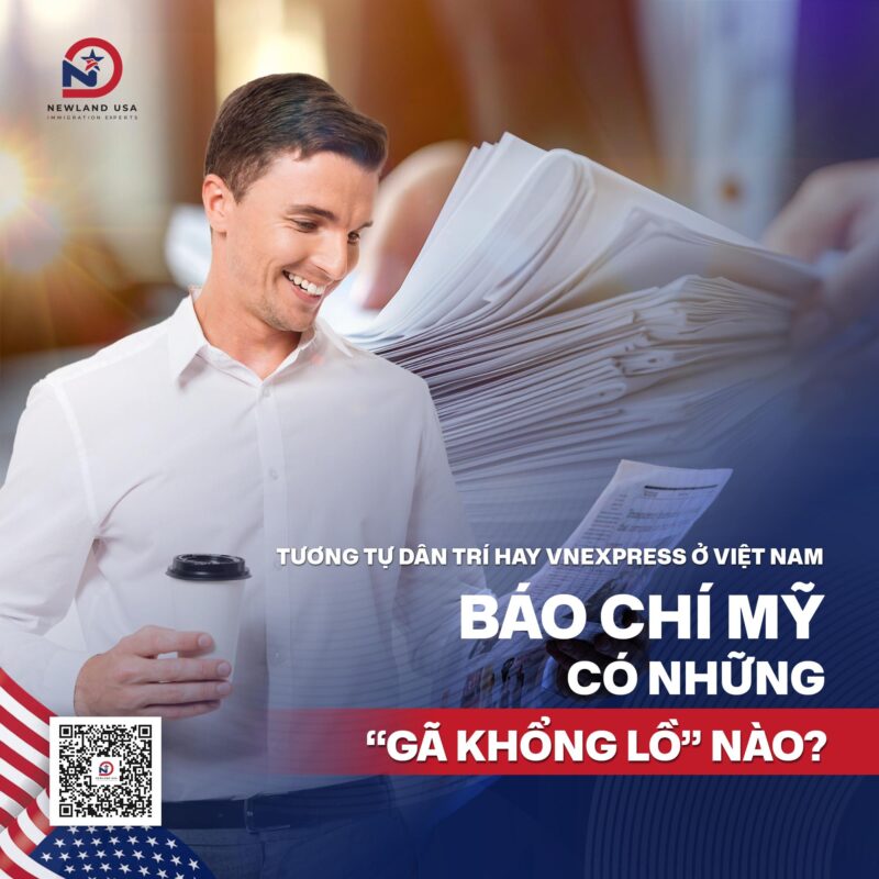 Tương tự Dân Trí hay VnExpress ở Việt Nam, báo chí Mỹ có những “gã khổng lồ” nào? 