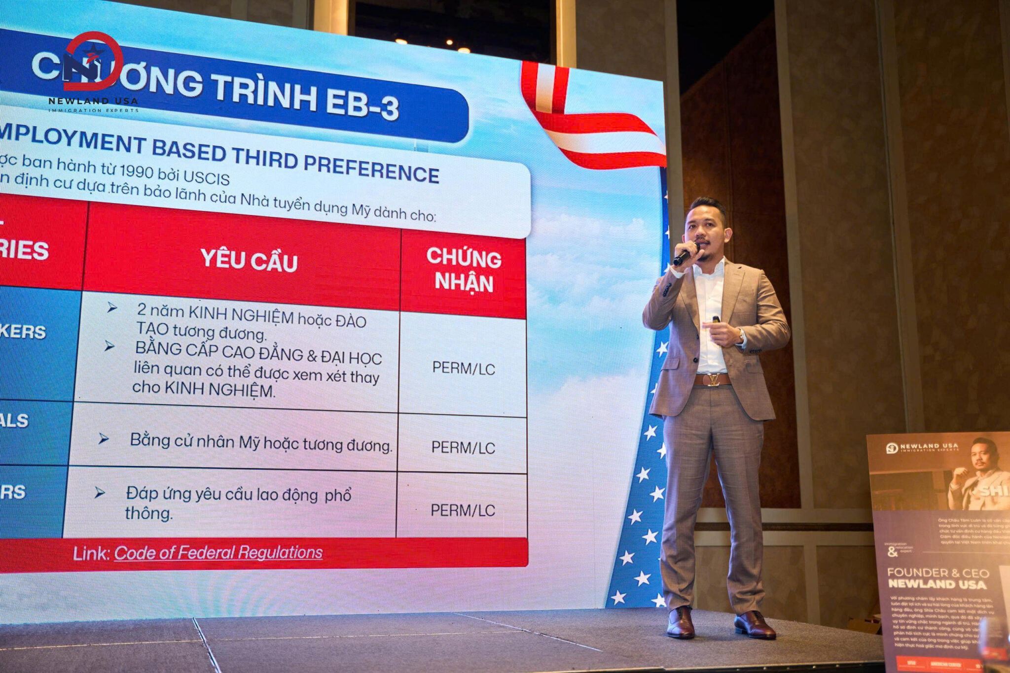 Hội thảo EB-3 "Con là bầu trời hi vọng của ba mẹ"