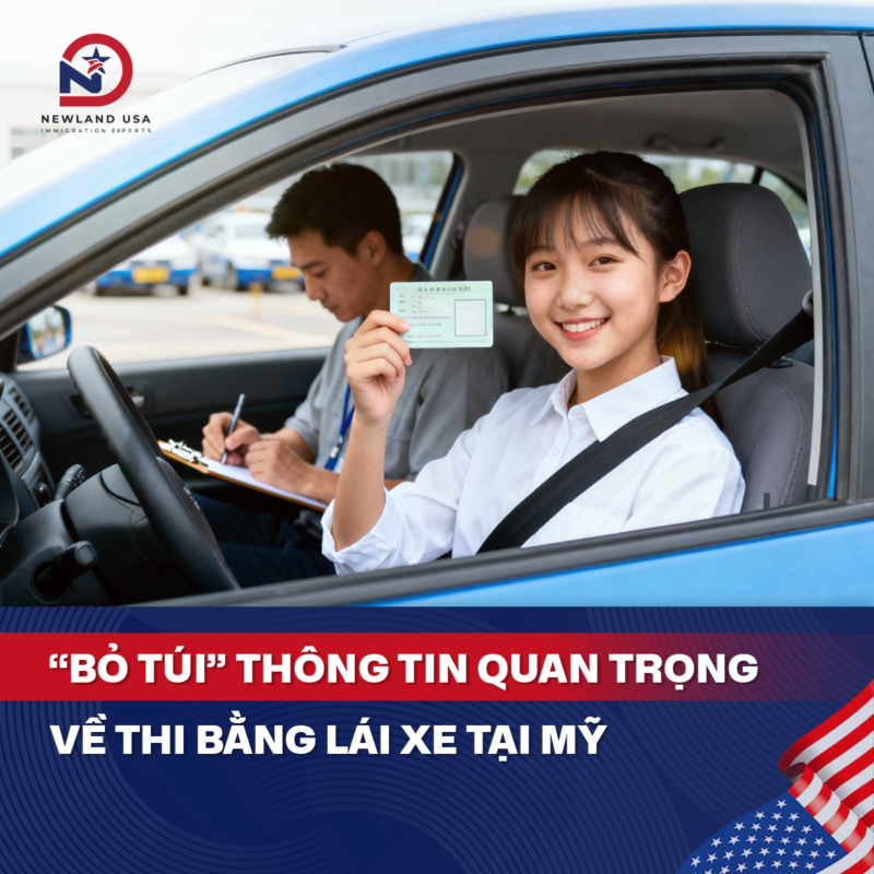 Quy trình, điều kiện và kinh nghiệm cần biết để thi bằng lái xe ở Mỹ