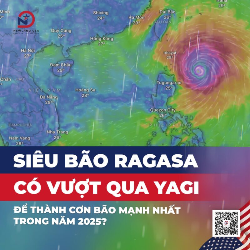 Siêu bão Ragasa có vượt qua Yagi để thành cơn bão mạnh nhất trong năm 2025? 