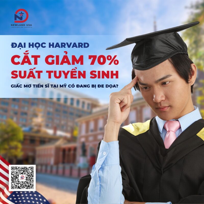 Đại học Harvard cắt giảm 70% suất tuyển sinh, giấc mơ Tiến sĩ tại Mỹ có đang bị đe dọa? 
