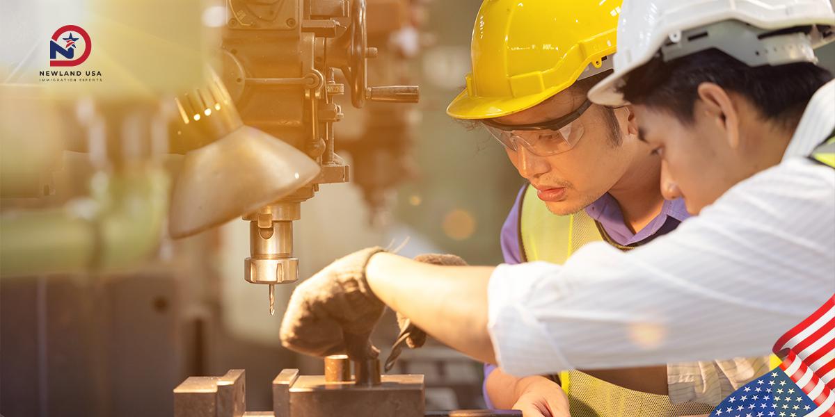Xuất khẩu lao động có phải là định cư Mỹ diện EB3 không? 