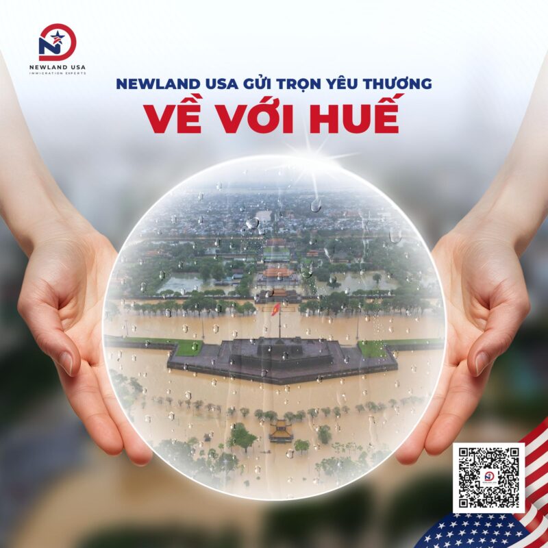 Newland USA gửi trọn yêu thương về với Huế 