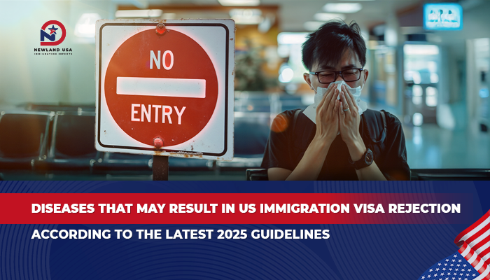 Medical conditions that may lead to U.S. immigrant visa denial under the latest 2025 guidelines