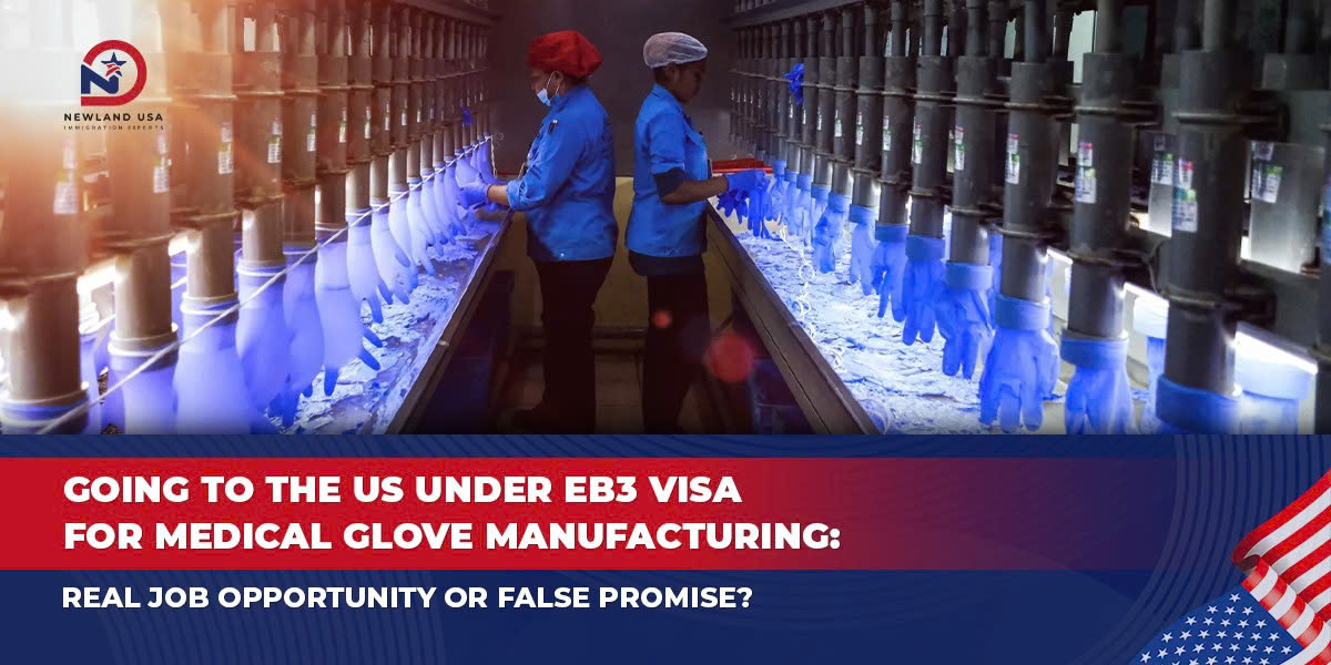 Going to the U.S. under the EB-3 program in the medical glove manufacturing industry: An attractive job opportunity for Vietnamese workers.