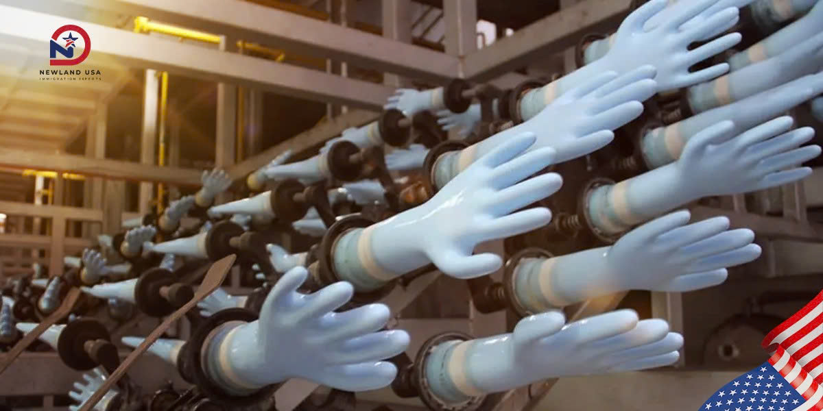 Benefits of working in the medical glove manufacturing industry in the U.S.