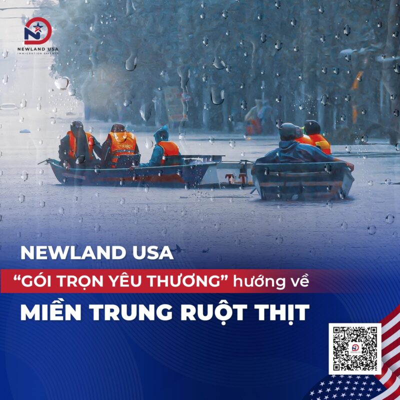 Newland USA “gói trọn yêu thương” hướng về miền Trung ruột thịt 