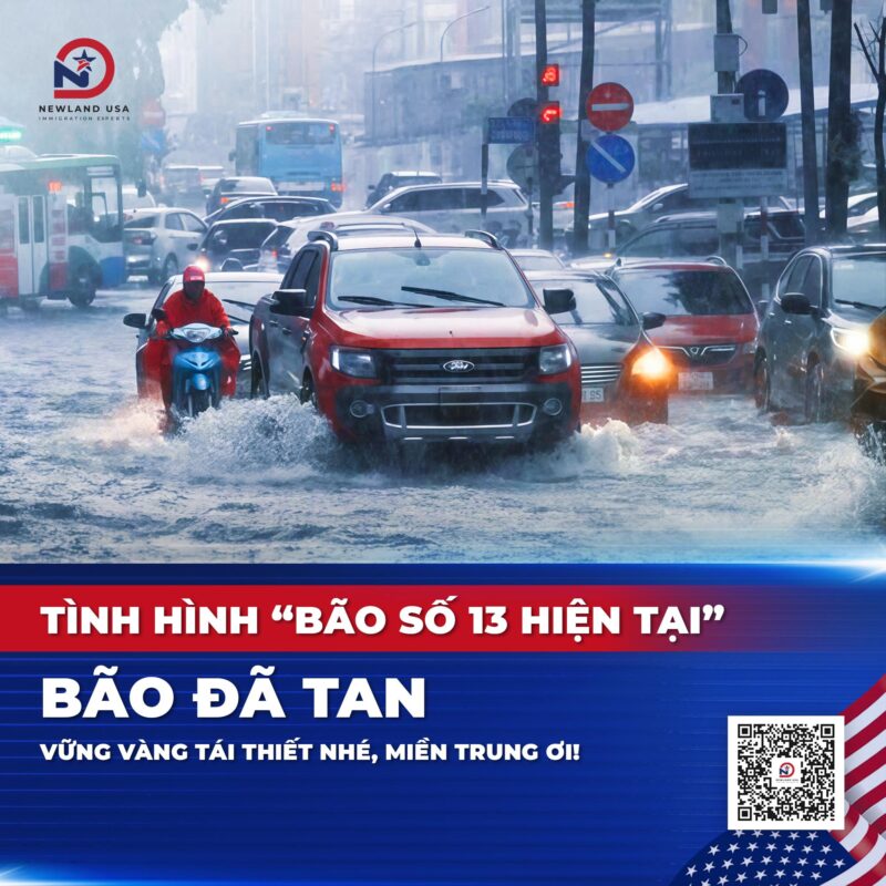 Tình hình “bão số 13 hiện tại”: Bão đã tan, vững vàng tái thiết nhé, miền Trung ơi!