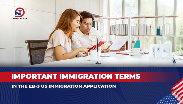 Key immigration terms in the U.S. EB-3 green card application process
