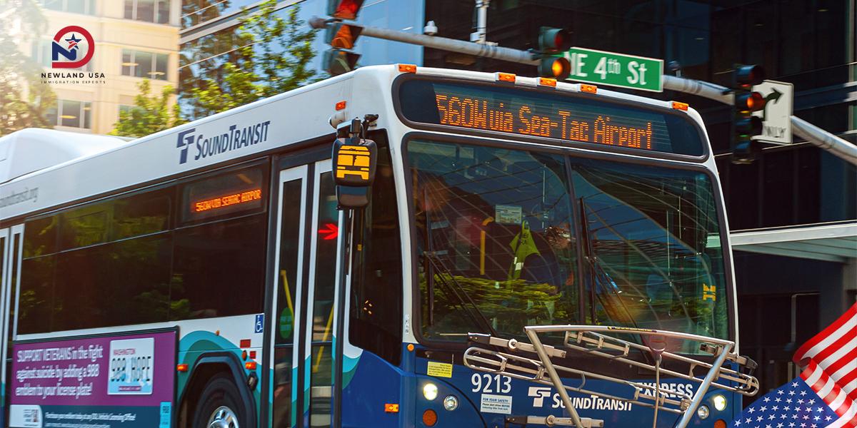 The most common types of public transportation in the US