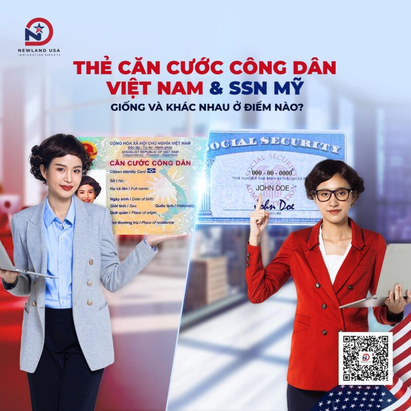Thẻ căn cước Việt Nam & SSN Mỹ: Giống và khác nhau ở điểm nào?
