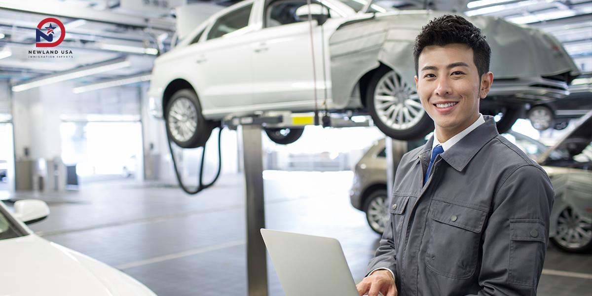 Định cư Mỹ diện EB3 ngành sửa chữa ô tô: Cơ hội vàng cho kỹ thuật viên Việt Nam năm 2026