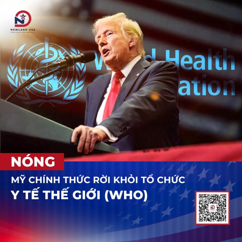 Mỹ chính thức rời khỏi Tổ chức Y tế thế giới (WHO)