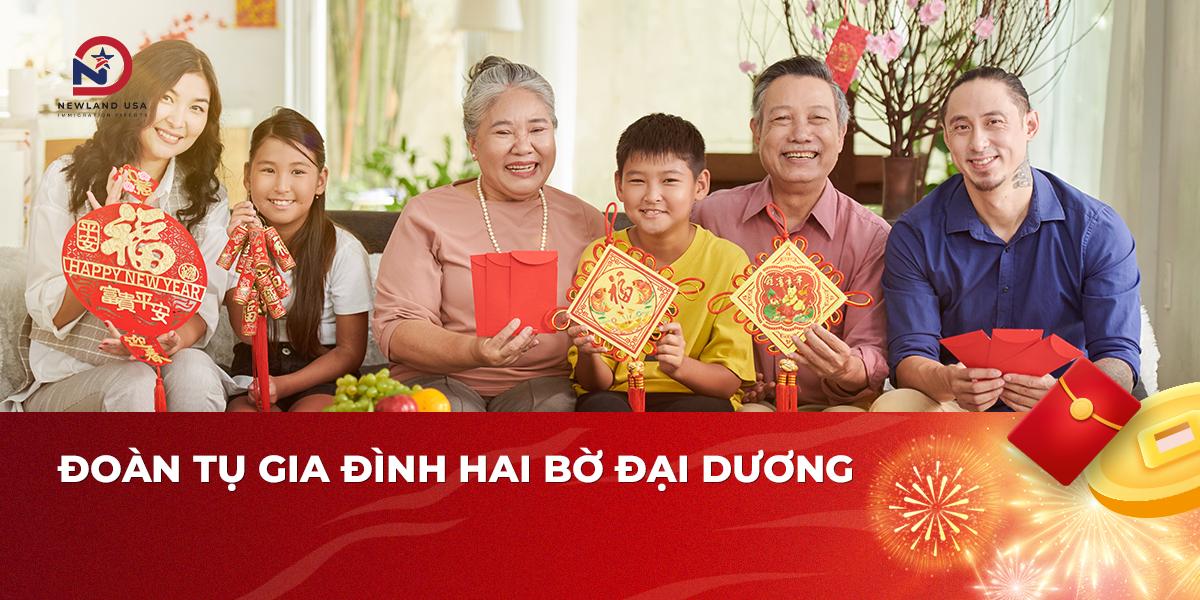 Đoàn tụ gia đình hai bờ đại dương