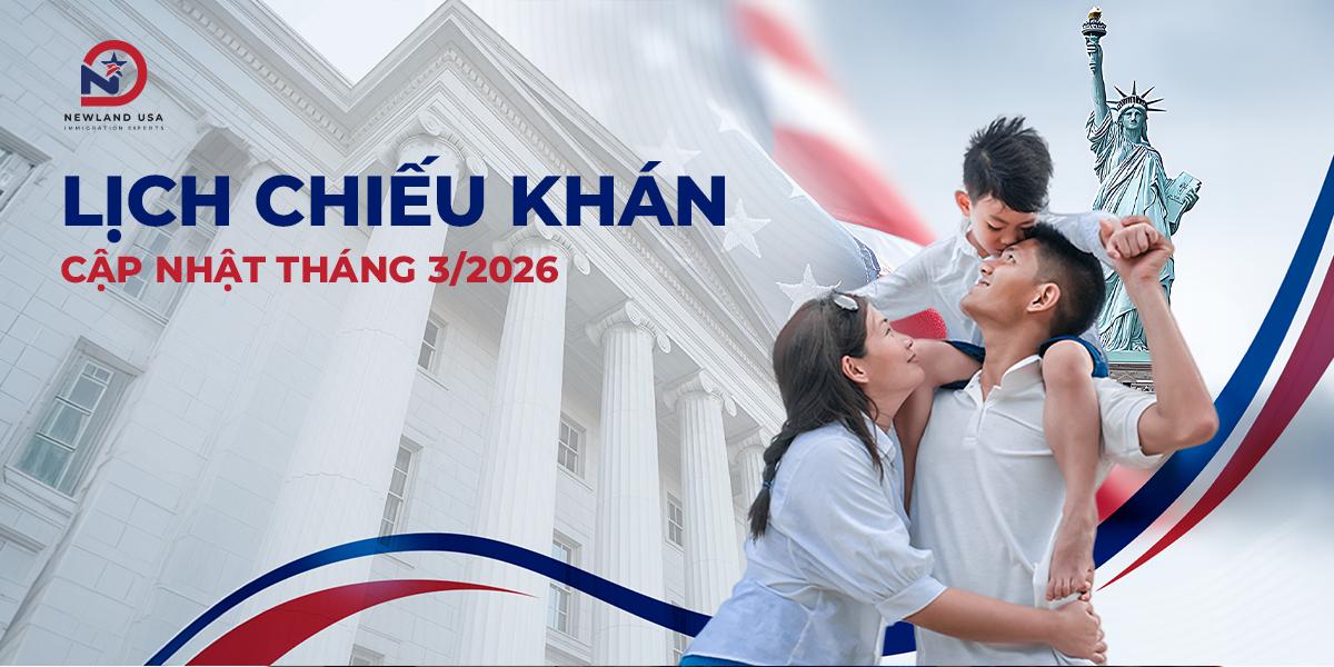Lịch chiếu khán tháng 3/2026