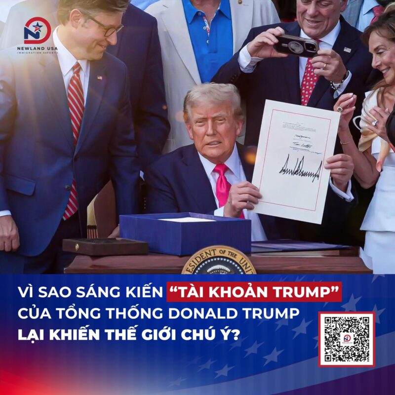Vì sao sáng kiến “tài khoản Trump” của Tổng thống Donald Trump lại khiến thế giới chú ý?