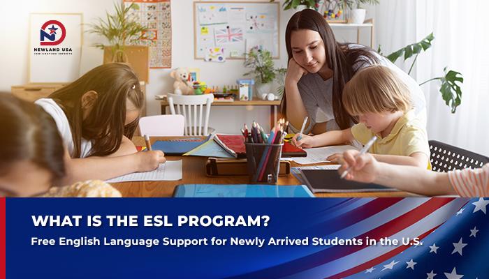 What is the ESL Program? Free English Support for Students New to the U.S.
