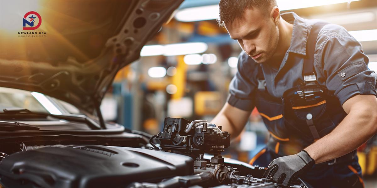 Process and Requirements for Auto Mechanics to Immigrate to the U.S.