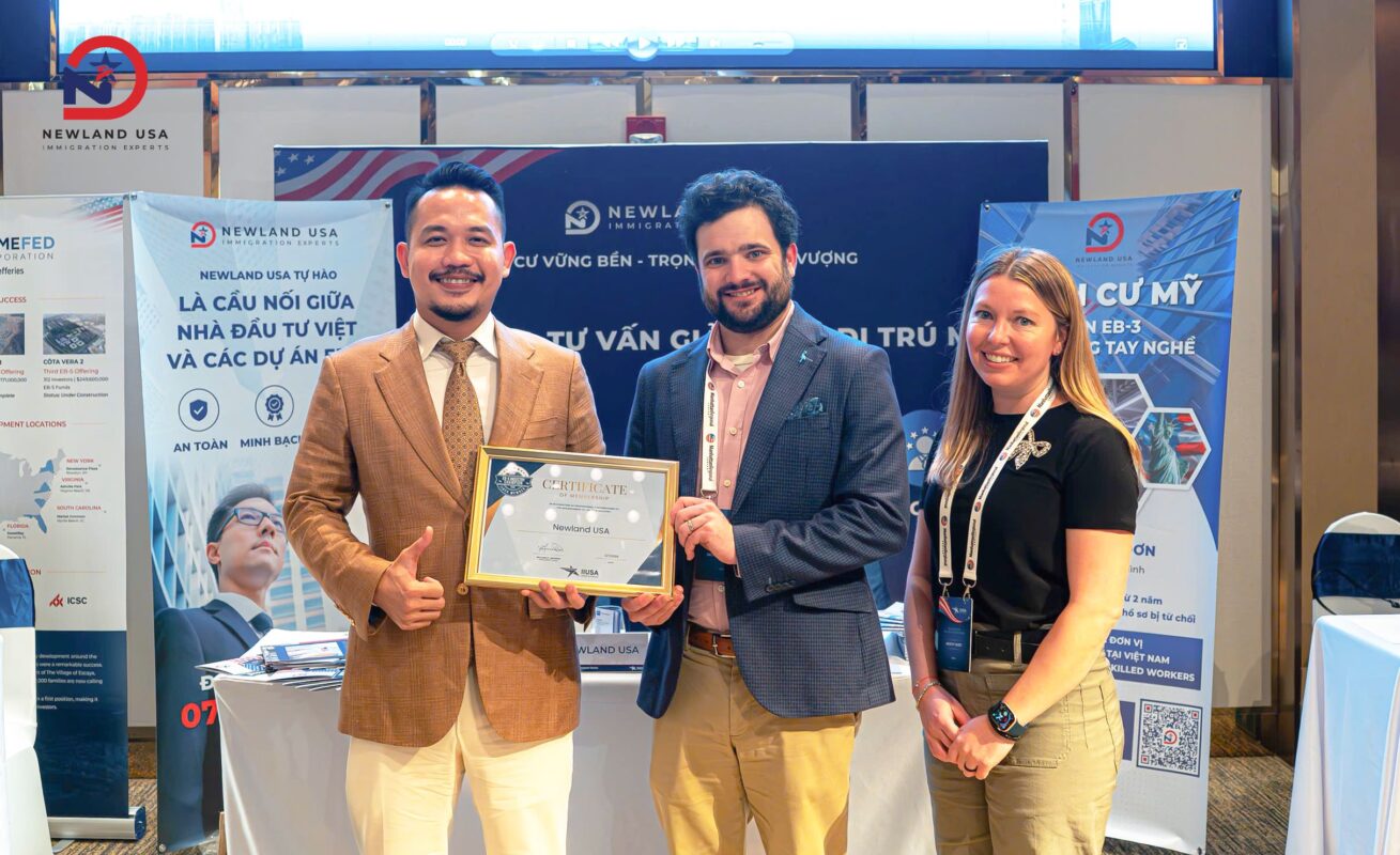 Newland USA nâng tầm vị thế tại sự kiện IIUSA EB-5 Passport Series 2026