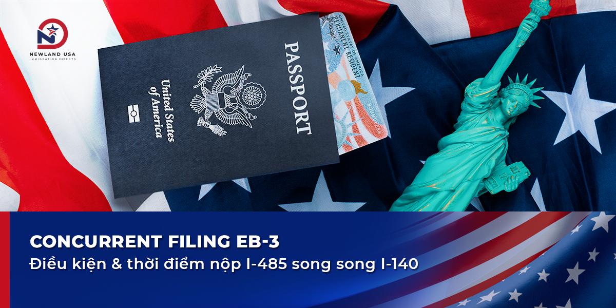 Concurrent Filing EB3: Điều kiện & thời điểm nộp I-485 song song I-140