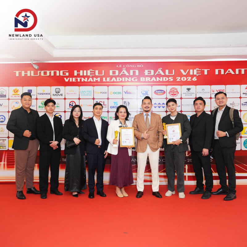 Newland USA nhận cú đúp giải thưởng tại lễ vinh danh “Thương hiệu dẫn đầu Việt Nam 2026”