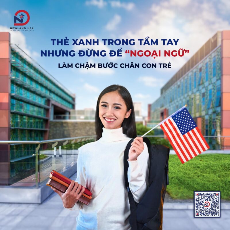 Thẻ xanh trong tầm tay, nhưng đừng để “ngoại ngữ” làm chậm bước chân con trẻ