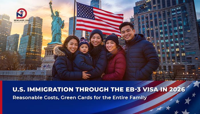 EB-3 US Immigration in 2026: Affordable Costs, Green Cards for the Whole Family