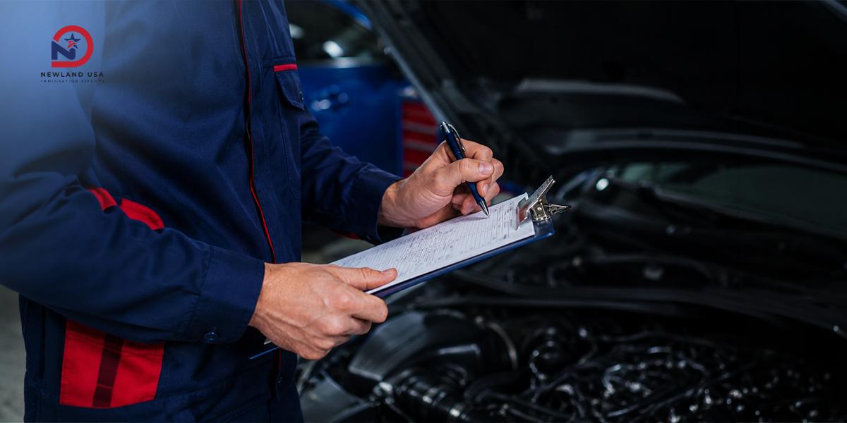 Công việc hàng ngày của người làm thợ sửa xe tại Mỹ