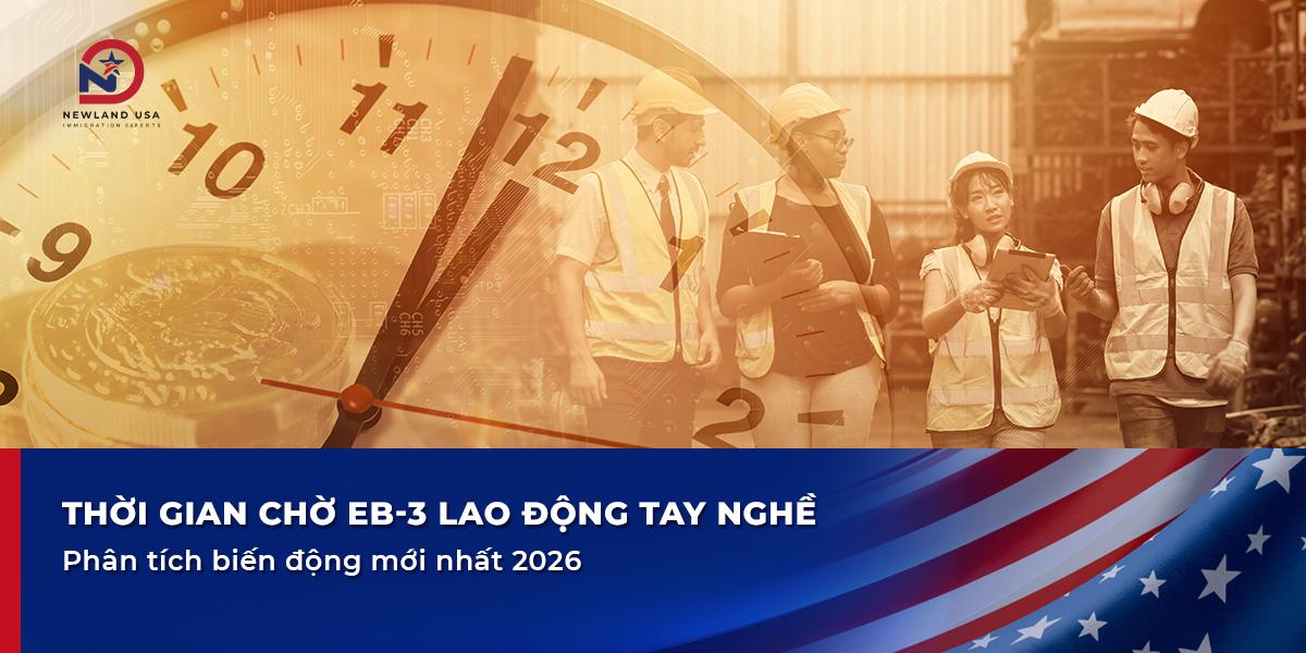 Thời gian chờ EB3 Lao động tay nghề: Phân tích biến động mới nhất 2026