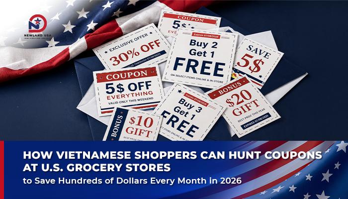 How to Find Grocery Coupons in the US: Helping Vietnamese Immigrants Save Hundreds of Dollars Every Month in 2026