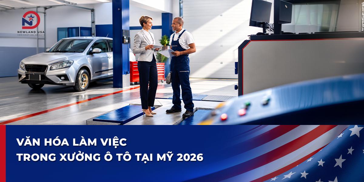 Văn hóa làm việc trong xưởng ô tô tại Mỹ 2026