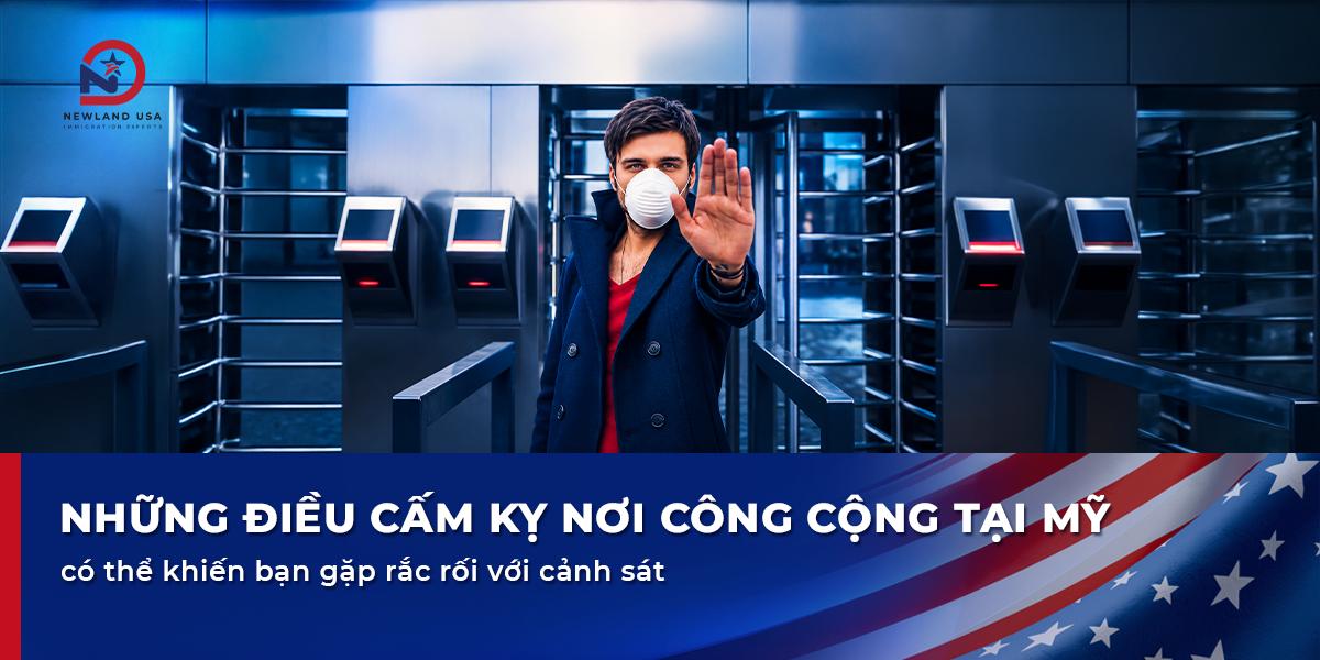 Những điều cấm kỵ nơi công cộng tại Mỹ có thể khiến bạn gặp rắc rối với cảnh sát