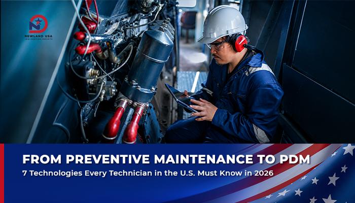 7 Critical Technologies Industrial Maintenance Technicians in the U.S. Need to Know in 2026