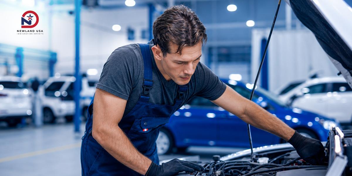 Kỹ thuật viên ô tô mới sang Mỹ: Nên chọn Dealership hay Gara tư nhân trong năm 2026