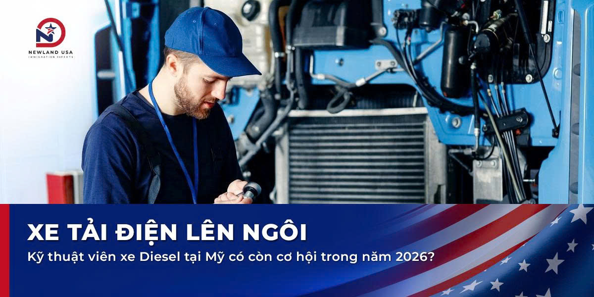 Xe tải điện lên ngôi: kỹ thuật viên xe Diesel tại Mỹ có còn cơ hội trong năm 2026?