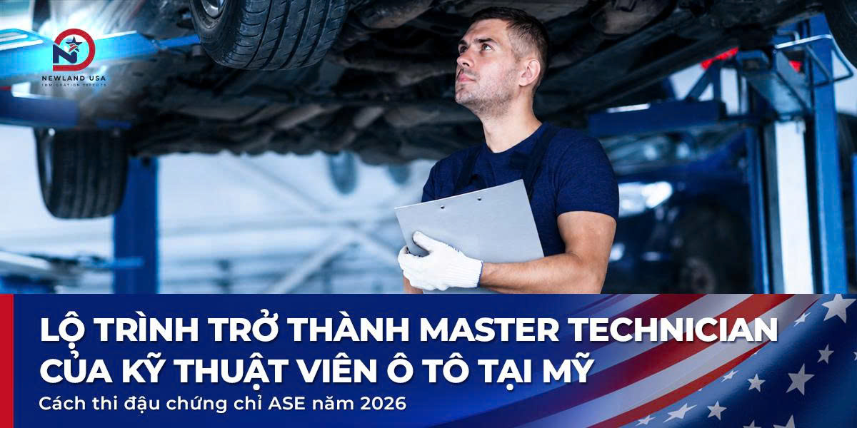Lộ trình trở thành Master Technician của kỹ thuật viên ô tô tại Mỹ: Cách thi đậu chứng chỉ ASE năm 2026