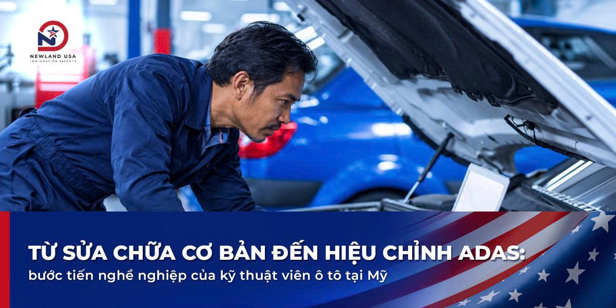 Từ sửa chữa cơ bản đến hiệu chỉnh ADAS: bước tiến nghề nghiệp của kỹ thuật viên ô tô tại Mỹ