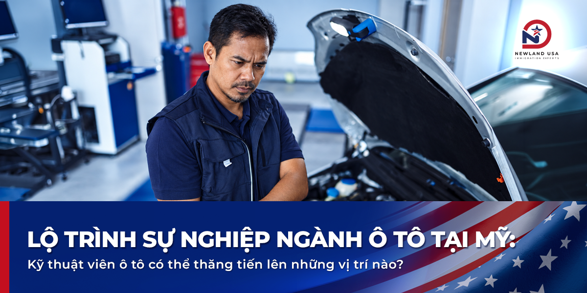 Lộ trình sự nghiệp ngành ô tô tại Mỹ: Kỹ thuật viên ô tô có thể thăng tiến lên những vị trí nào?